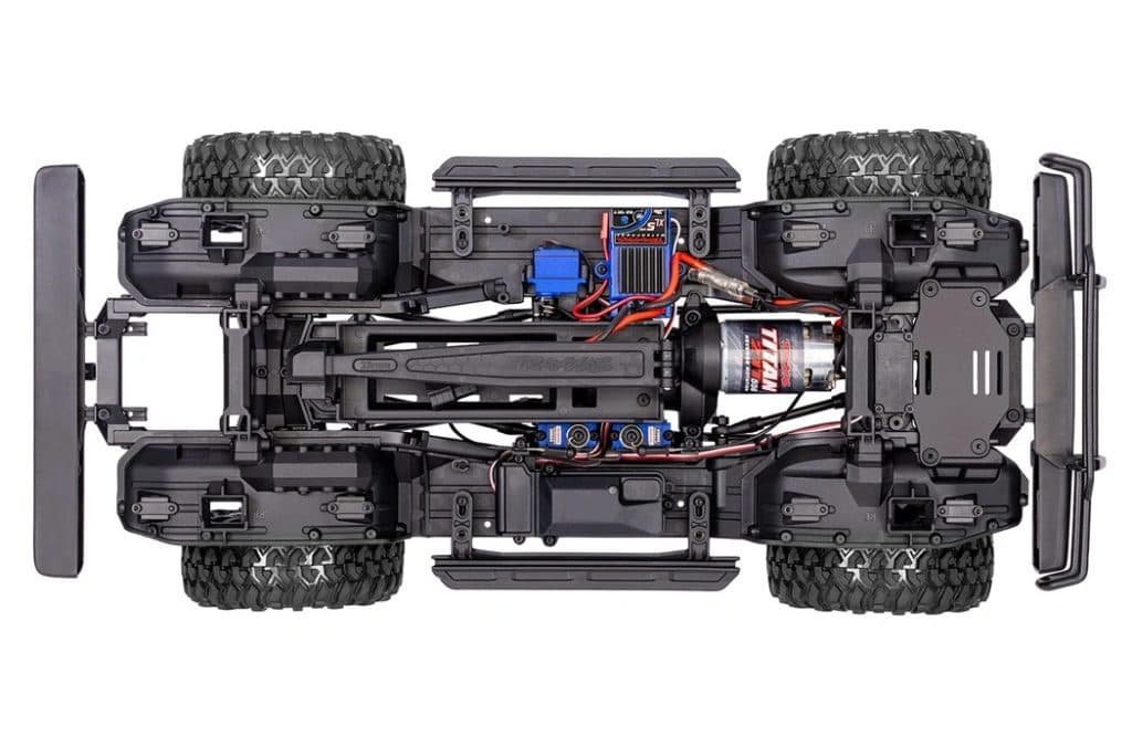 CARRO TRAXXAS 1/10 TRX-4 NISSAN PATHFINDER SILVER 110056-4