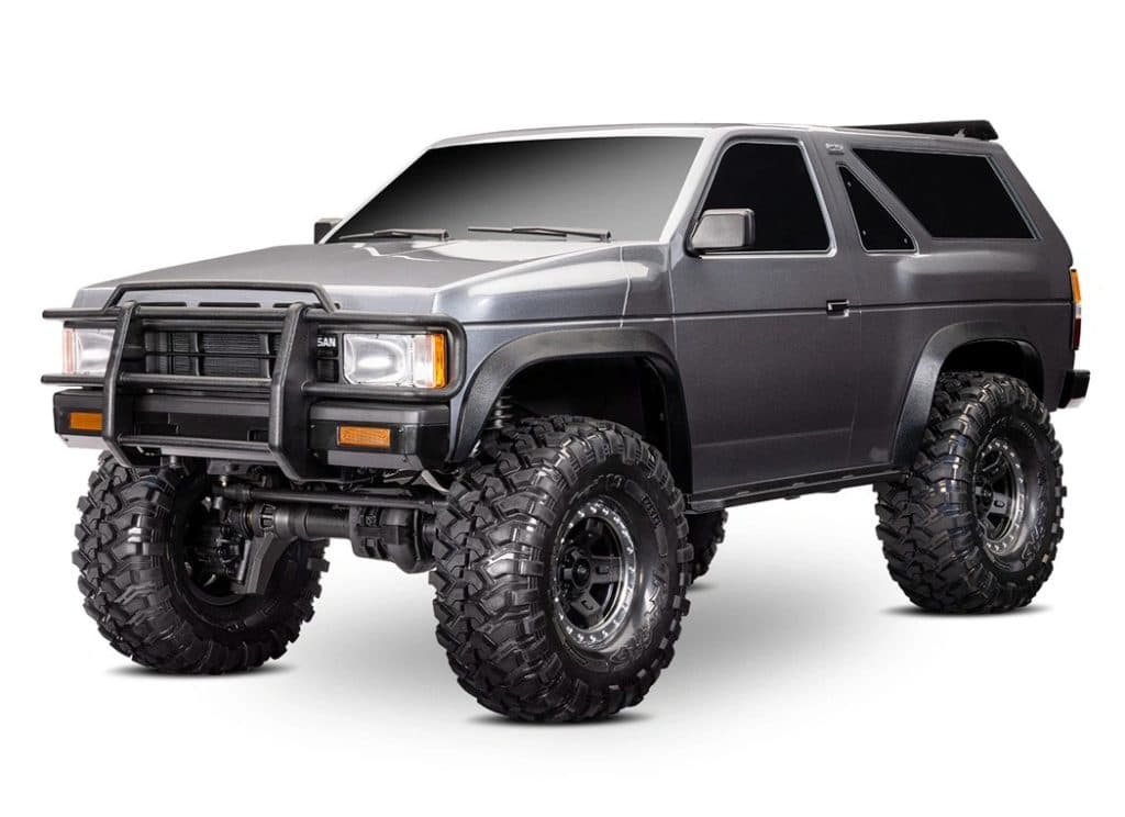 CARRO TRAXXAS 1/10 TRX-4 NISSAN PATHFINDER SILVER 110056-4