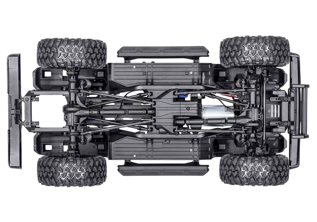 CARRO TRAXXAS 1/10 TRX-4 NISSAN PATHFINDER SILVER 110056-4