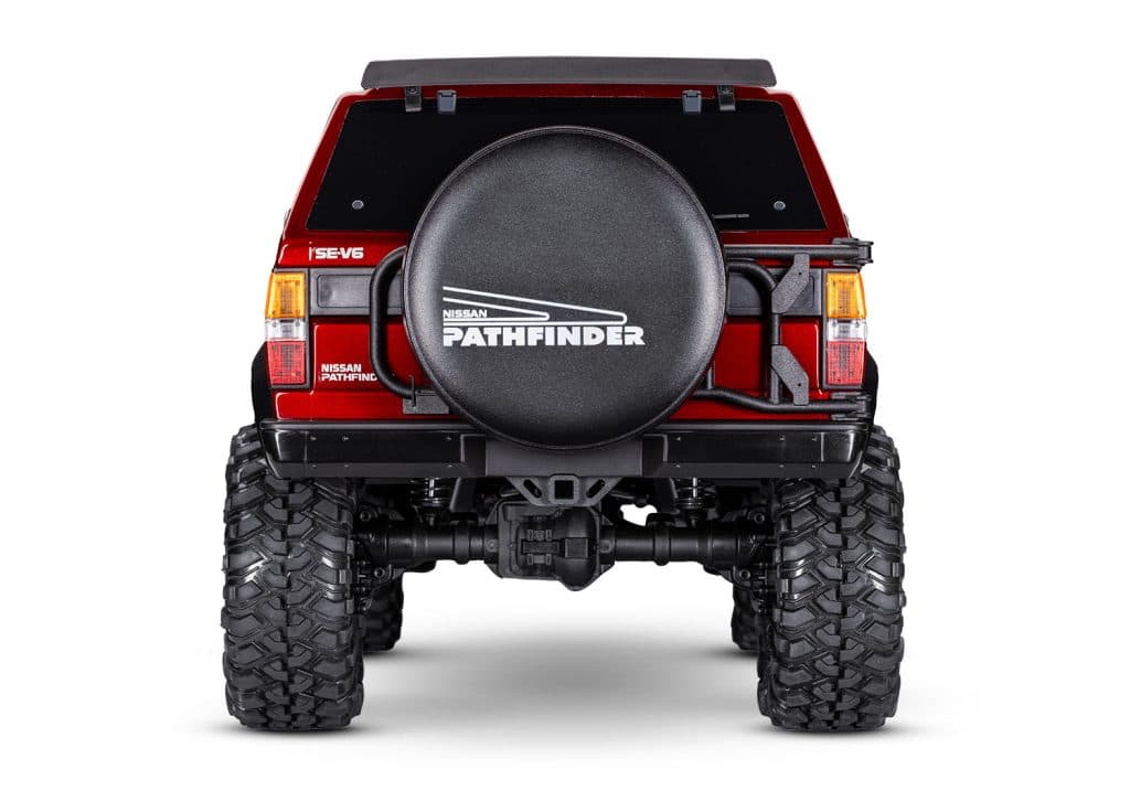 CARRO TRAXXAS 1/10 TRX-4 NISSAN PATHFINDER RED 110056-4