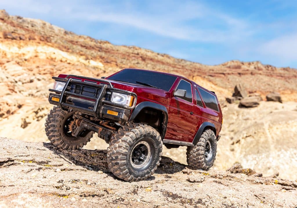 CARRO TRAXXAS 1/10 TRX-4 NISSAN PATHFINDER RED 110056-4