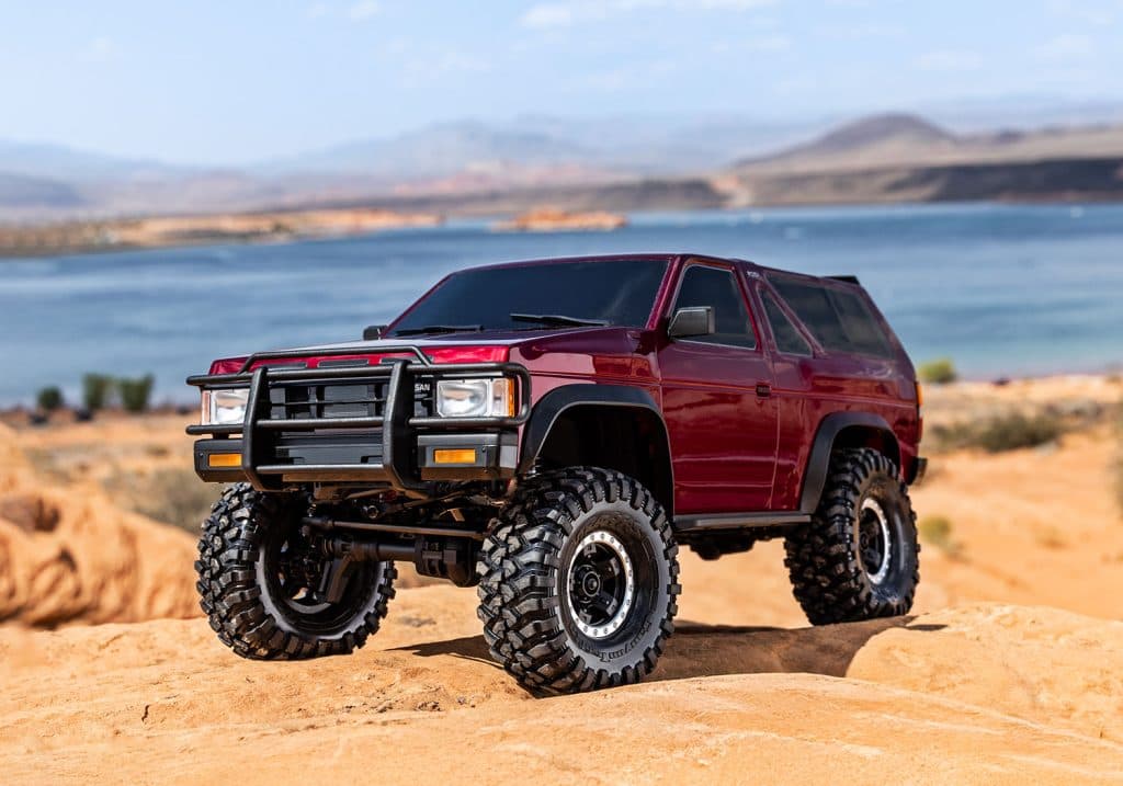 CARRO TRAXXAS 1/10 TRX-4 NISSAN PATHFINDER RED 110056-4