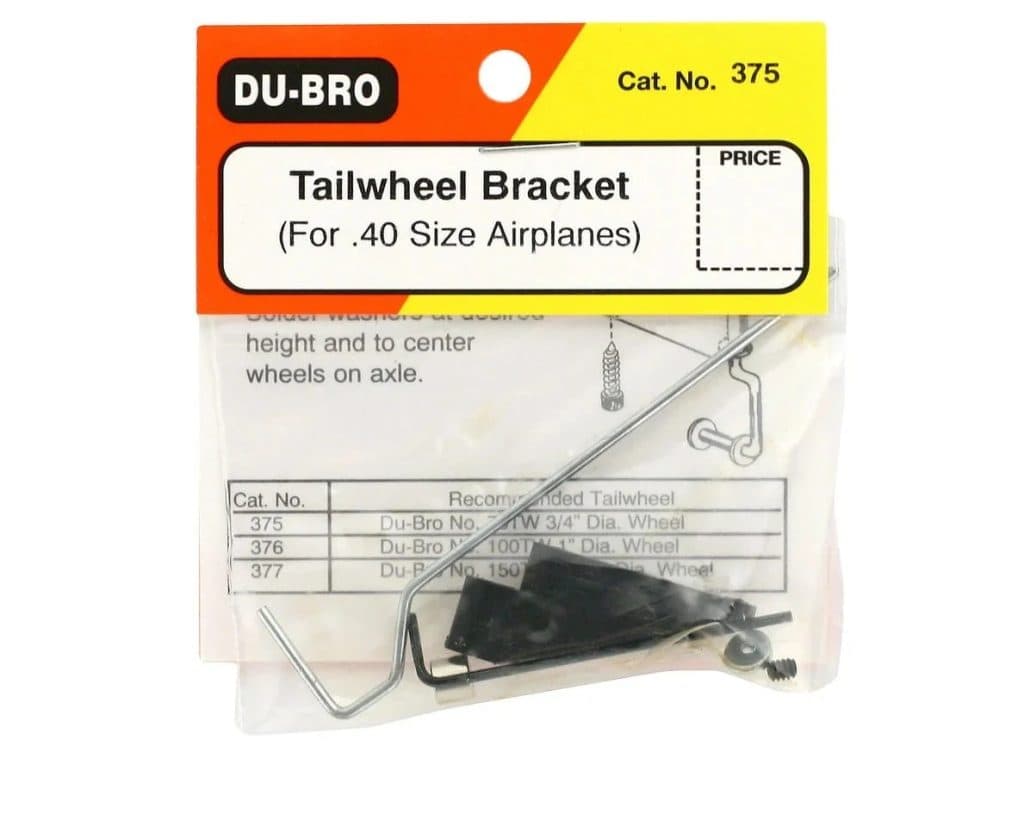DUBRO TAILWHEEL BRACKET .40 DUB375