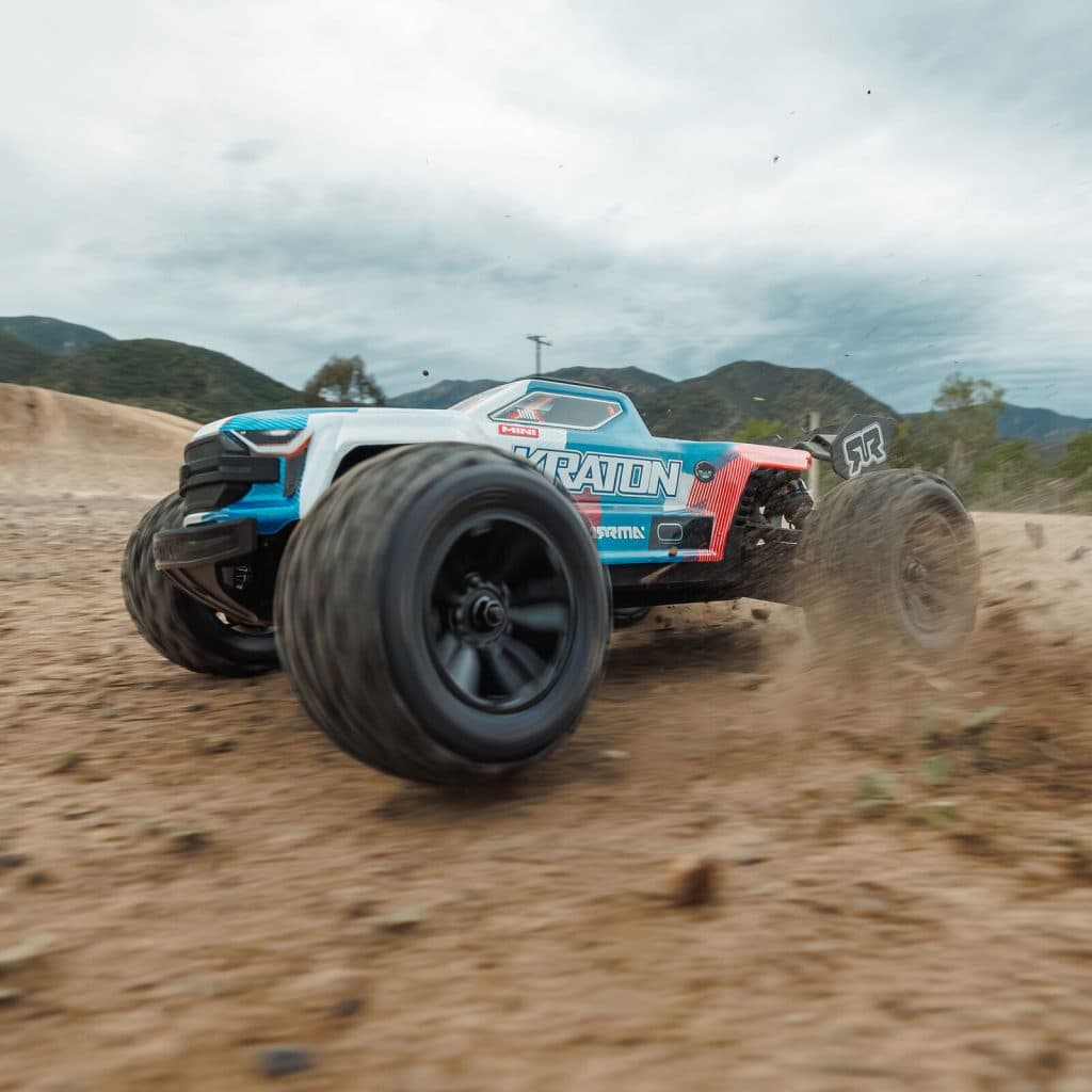 CARRO ARRMA 1/16 MINI KRATON 3S 4WD RTR Azul ARA2508ST1