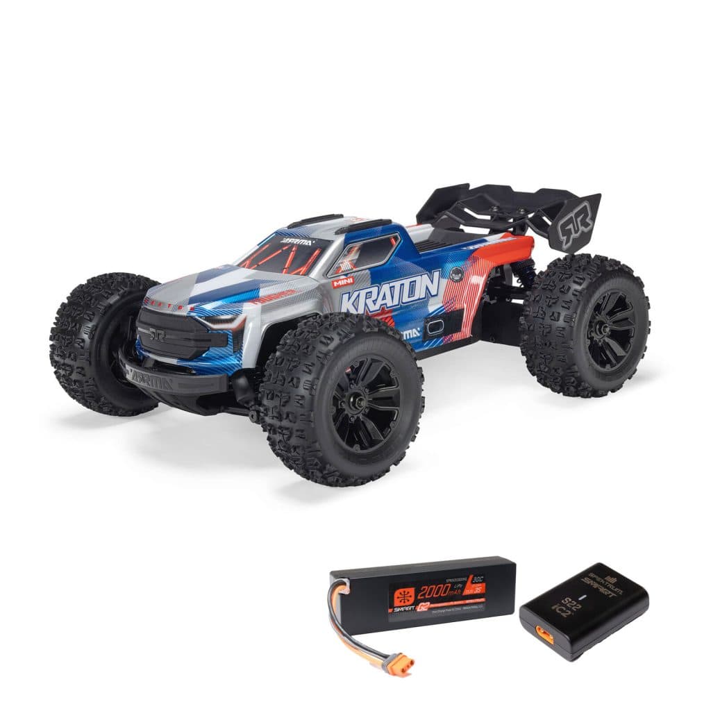 CARRO ARRMA 1/16 MINI KRATON 3S 4WD RTR Azul ARA2508ST1