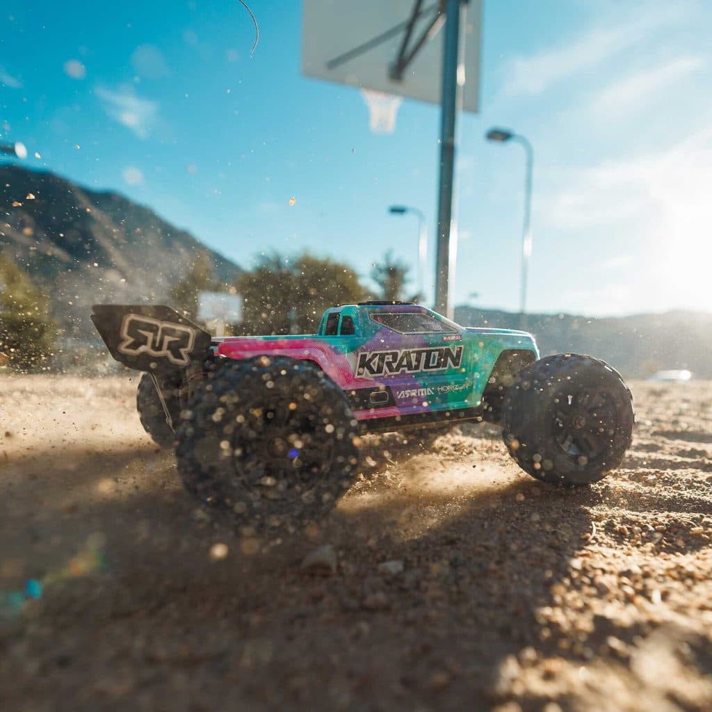 CARRO ARRMA 1/16 MINI KRATON 3S 4WD RTR TEAL ARA2508ST2