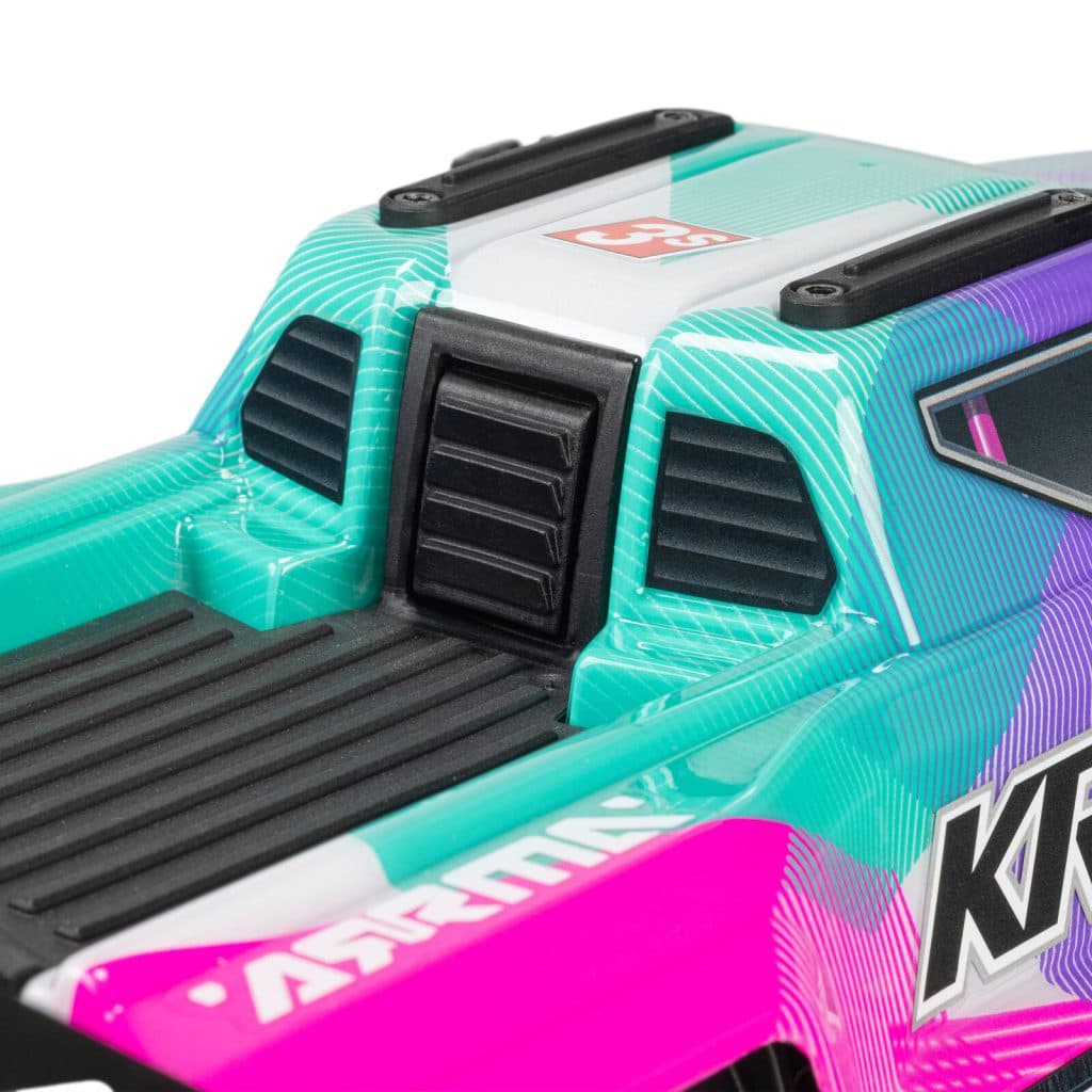 CARRO ARRMA 1/16 MINI KRATON 3S 4WD RTR TEAL ARA2508ST2