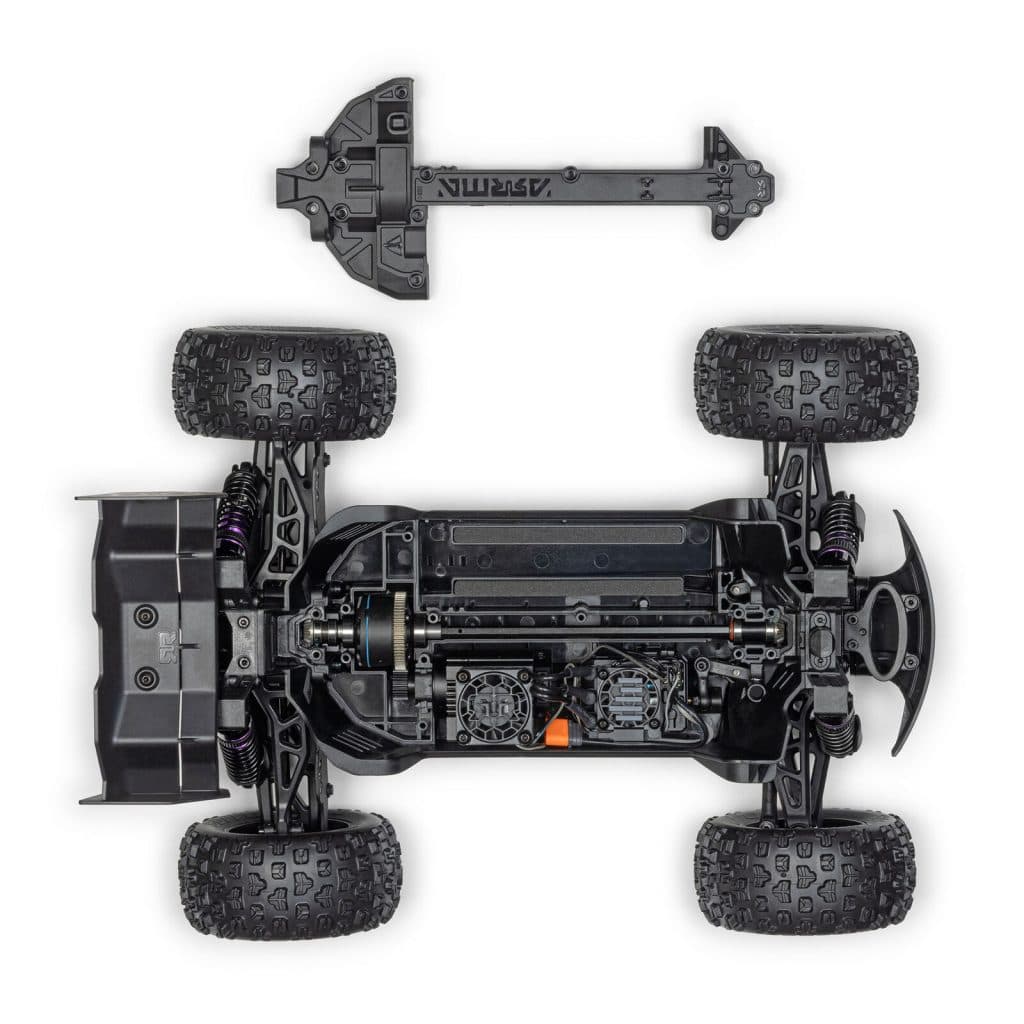 CARRO ARRMA 1/16 MINI KRATON 3S 4WD RTR TEAL ARA2508ST2