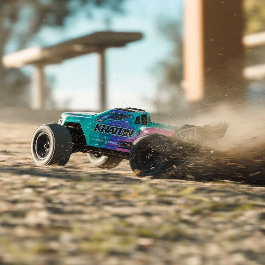 CARRO ARRMA 1/16 MINI KRATON 3S 4WD RTR TEAL ARA2508ST2