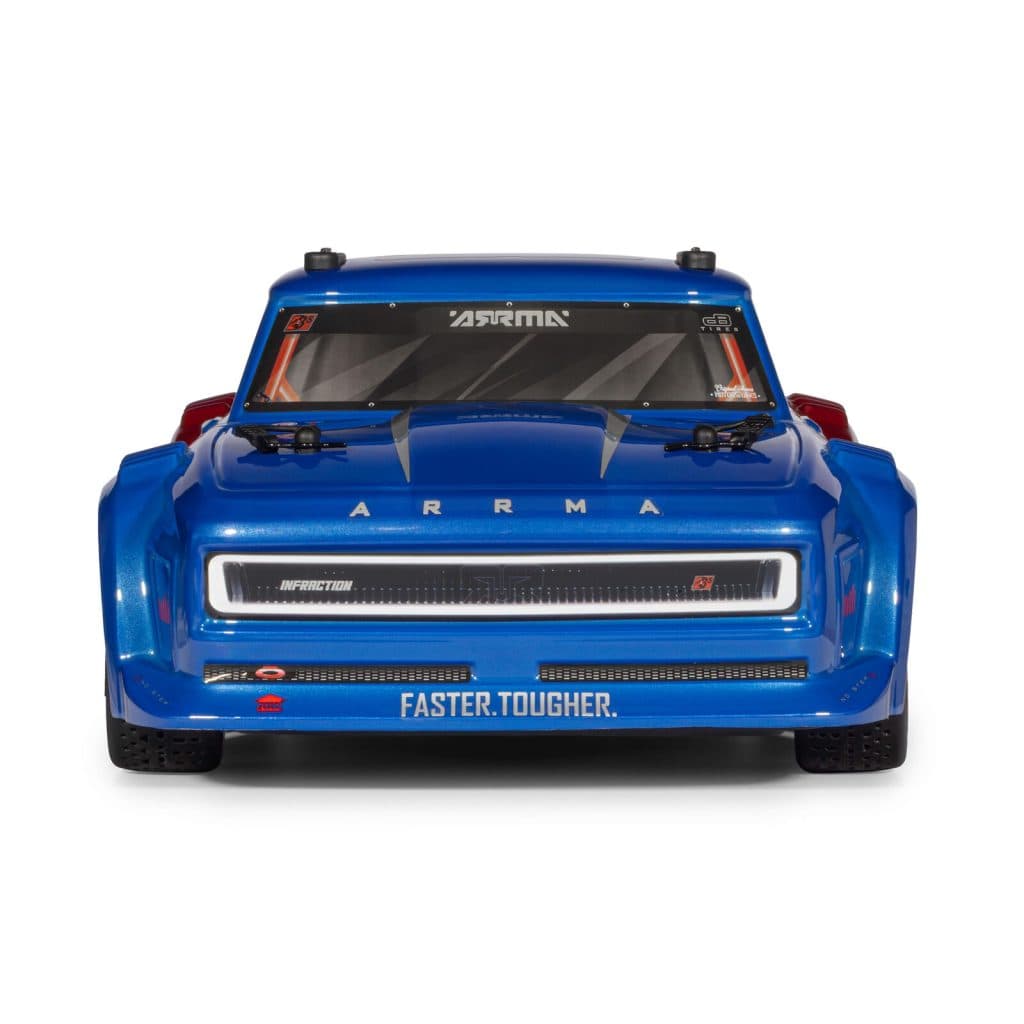 CARRO ARRMA 1/8 INFRACTION 223S 4WD BLX Azul ARA4315V4T1