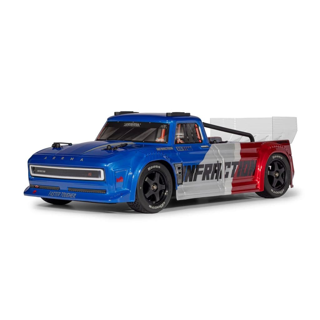 CARRO ARRMA 1/8 INFRACTION 223S 4WD BLX Azul ARA4315V4T1