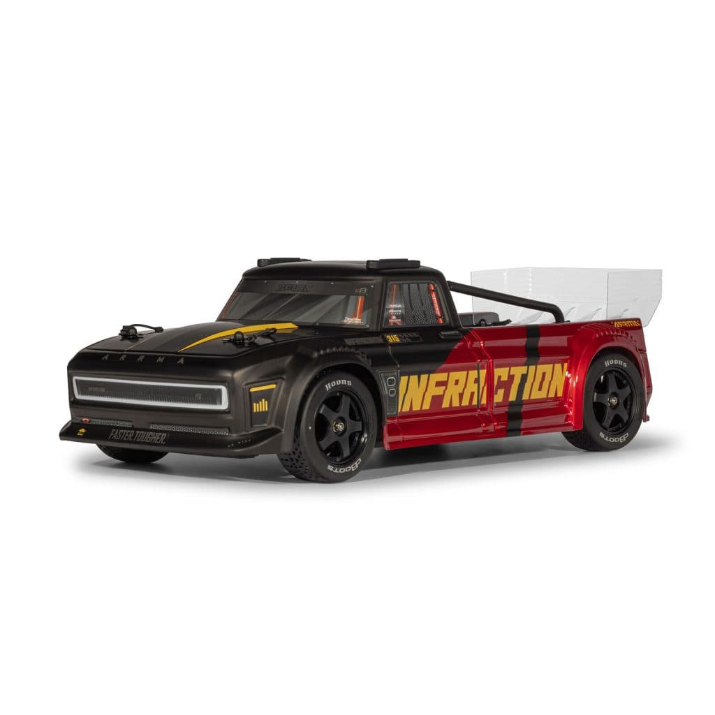 CARRO ARRMA 1/8 INFRACTION 223S 4WD BLX Negro ARA4315V4T2