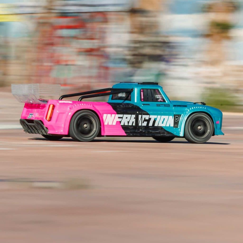 CARRO ARRMA 1/8 INFRACTION 223S 4WD BLX TEAL ARA4315V4T3