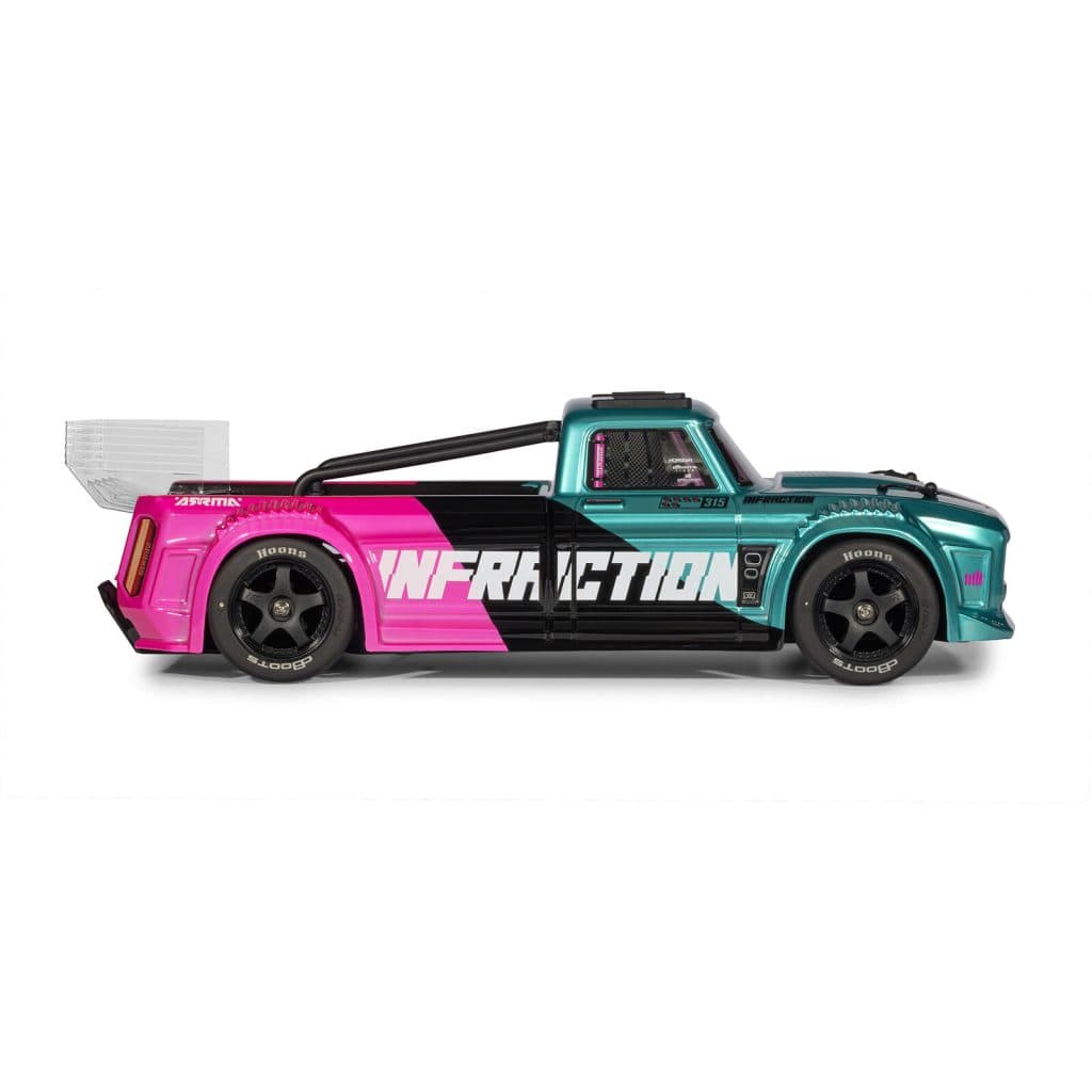CARRO ARRMA 1/8 INFRACTION 223S 4WD BLX TEAL ARA4315V4T3