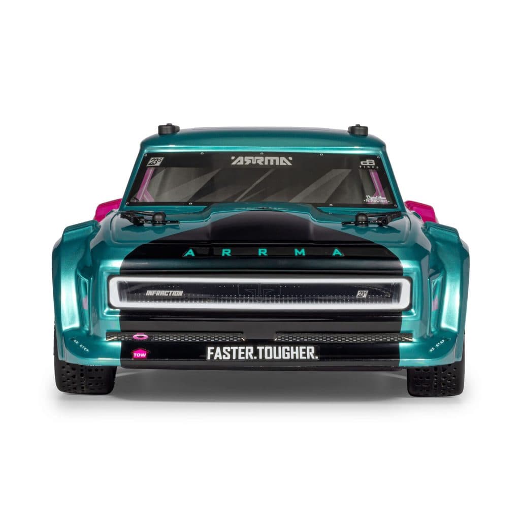 CARRO ARRMA 1/8 INFRACTION 223S 4WD BLX TEAL ARA4315V4T3