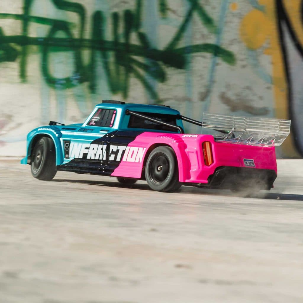 CARRO ARRMA 1/8 INFRACTION 223S 4WD BLX TEAL ARA4315V4T3