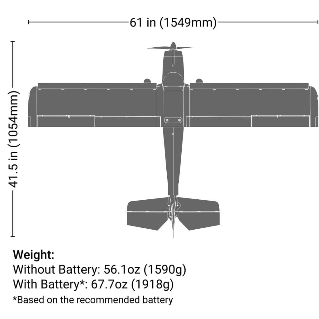 AVIÃO E-FLITE TIMBER 1.5M 10 YEAR ANNIVERSARY BNF BASIC EFL-3352
