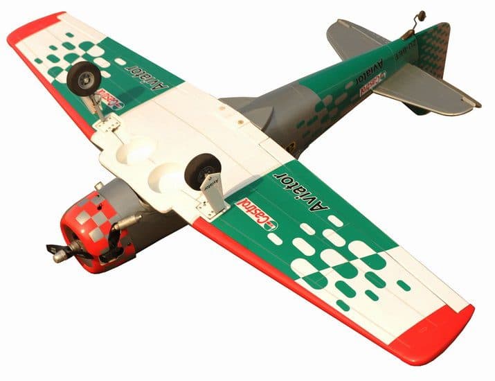 AVIÃO VQ AT-6 TEXAN 60.5" 40-46 EP/GP CASTROL VQA01-N