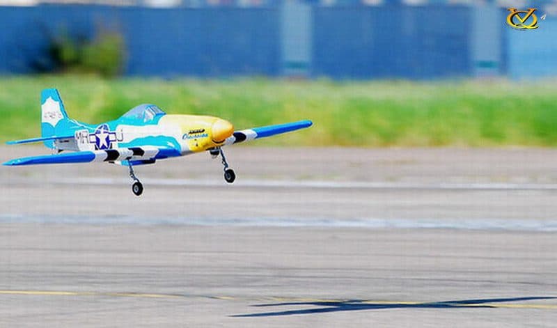 AVIÃO VQ P-51D MUSTANG 58.2" .46 EP-GP OBSESSION VQA08GY