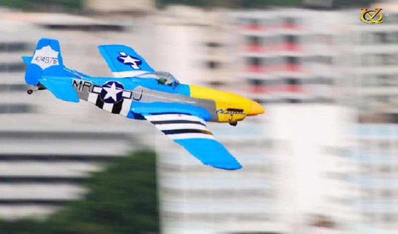 AVIÃO VQ P-51D MUSTANG 58.2" .46 EP-GP OBSESSION VQA08GY