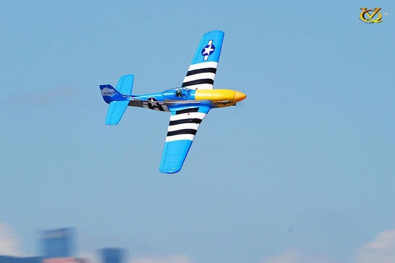 AVIÃO VQ P-51D MUSTANG 58.2" .46 EP-GP OBSESSION VQA08GY