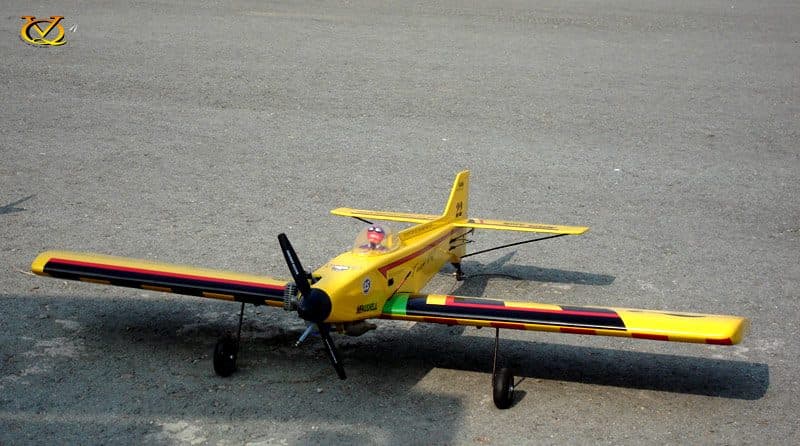 AVIÃO VQ MAGIC PYLON 45.2" EP-GP Amarillo VQA039