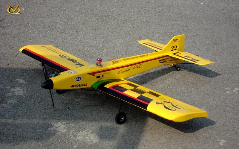 AVIÃO VQ MAGIC PYLON 45.2" EP-GP Amarillo VQA039