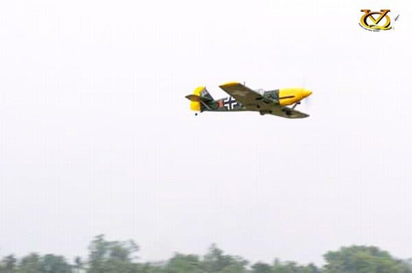 AVIÃO VQ MESSERSCHMITT ME-109 60.6" 40-46 EP-GP GERMAN II VQA0312