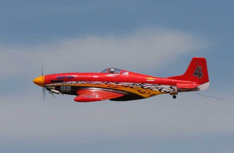 AVIÃO VQ DAGO RED MUSTANG 57.5" .46 EP-GP VQA050