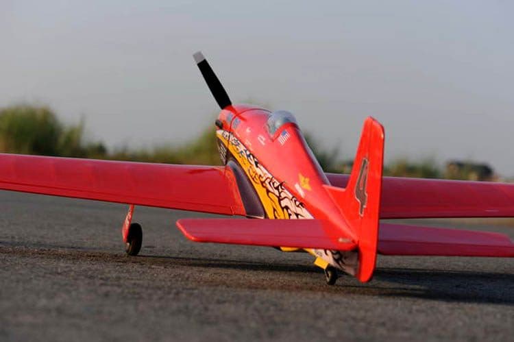 AVIÃO VQ DAGO RED MUSTANG 57.5" .46 EP-GP VQA050