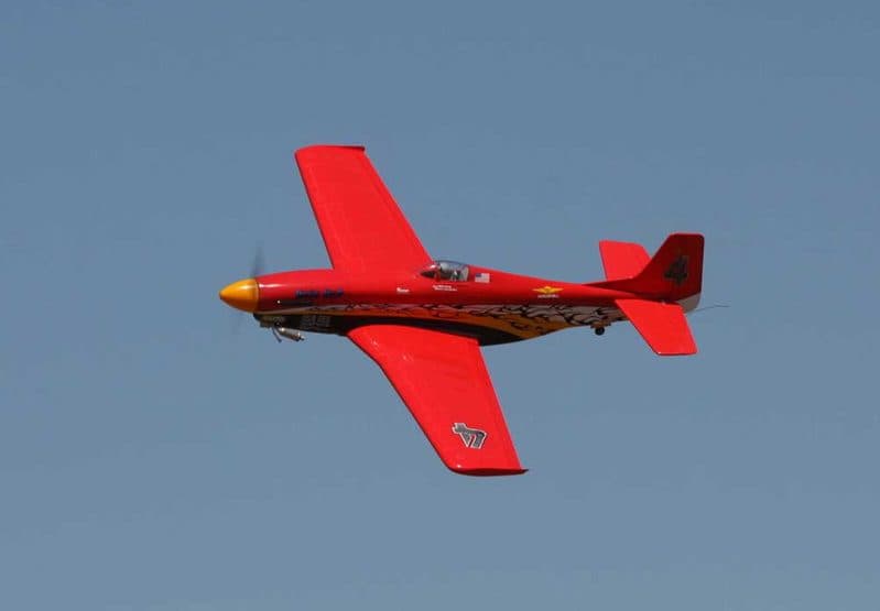 AVIÃO VQ DAGO RED MUSTANG 57.5" .46 EP-GP VQA050