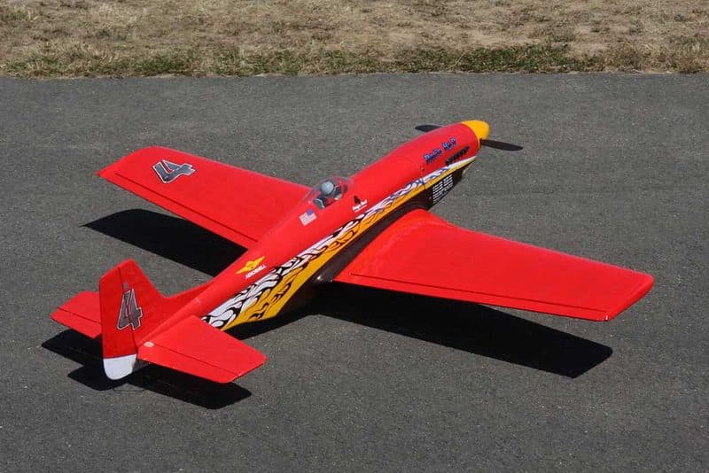 AVIÃO VQ DAGO RED MUSTANG 57.5" .46 EP-GP VQA050