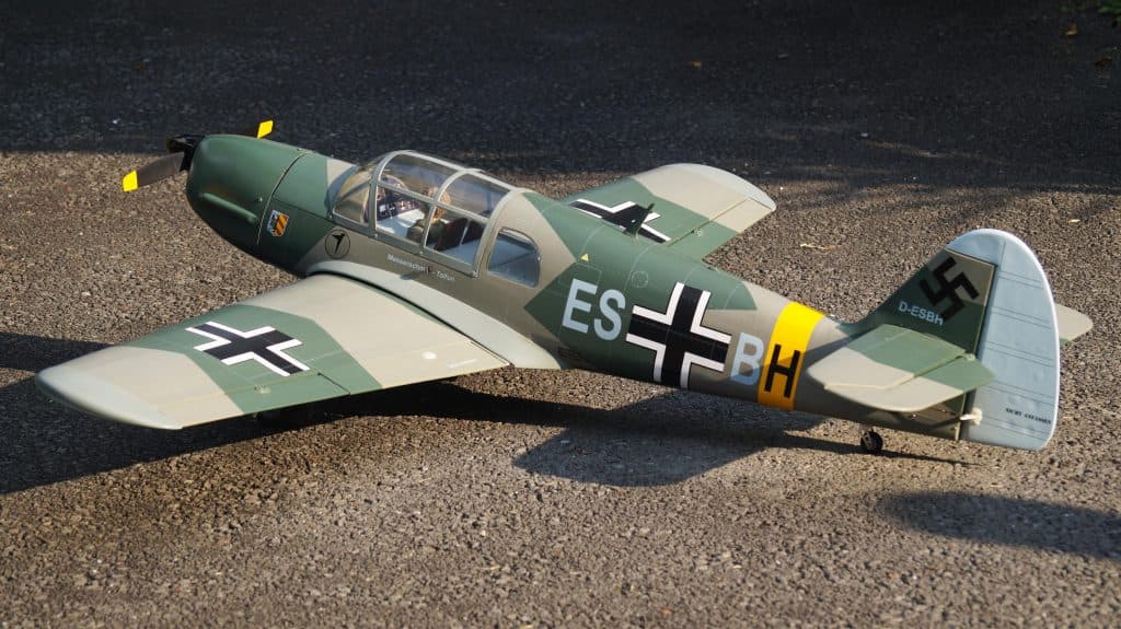 AVIÃO VQ MESSERSCHMITT BF-108 TAIFUN 60-65 DESERT CAMO VQA053