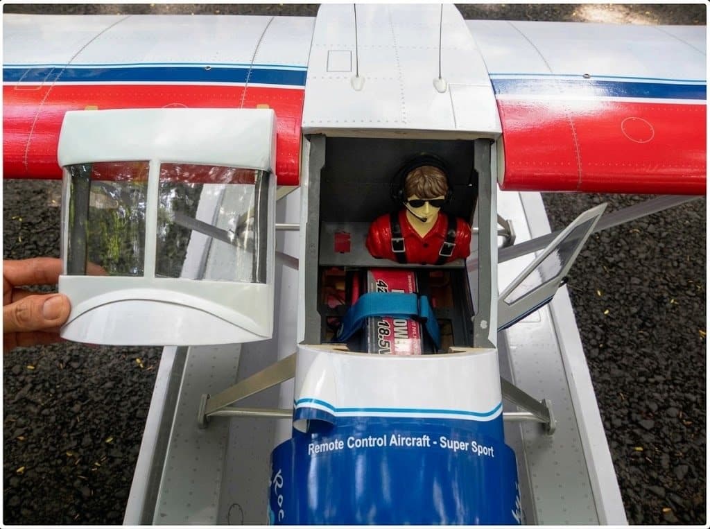 AVIÃO VQ DHC-2 BEAVER 63.7" .46 EP/GP KENMORE AIR VQA064