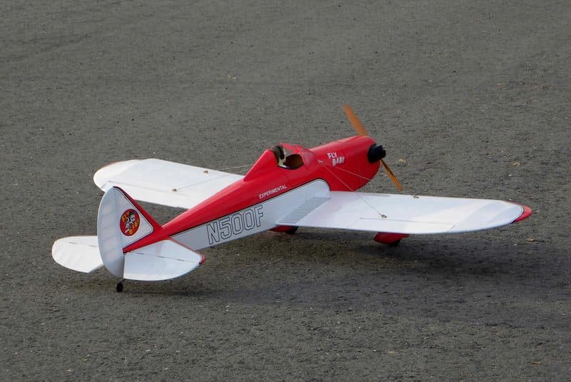AVIÃO VQ FLY BABY 1.6M .46 EP/GP Rojo VQA073