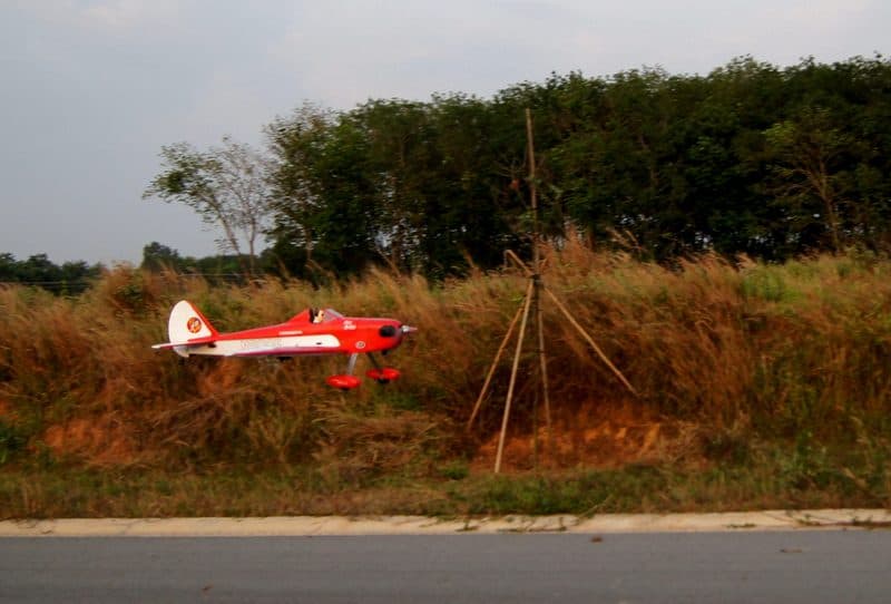 AVIÃO VQ FLY BABY 1.6M .46 EP/GP Rojo VQA073