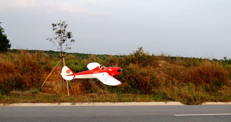 AVIÃO VQ FLY BABY 1.6M .46 EP/GP Rojo VQA073