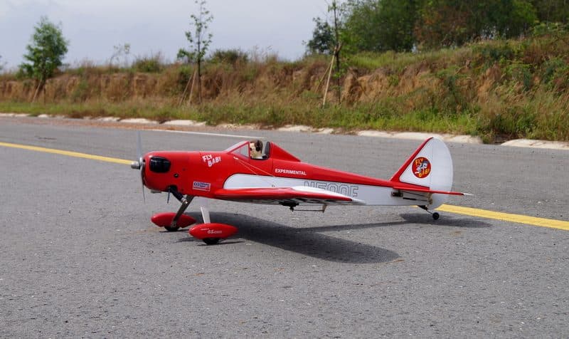 AVIÃO VQ FLY BABY 1.6M .46 EP/GP Rojo VQA073