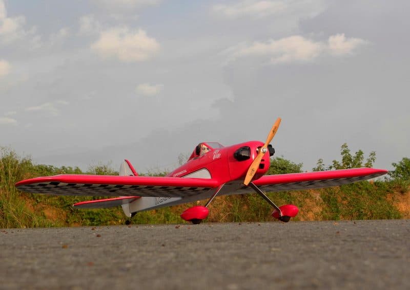 AVIÃO VQ FLY BABY 1.6M .46 EP/GP Rojo VQA073