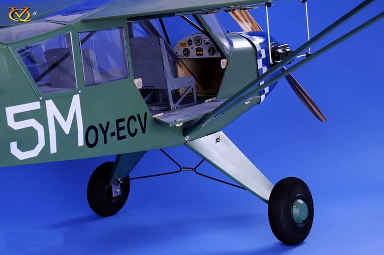 AVIÃO VQ L-4A GRASSHOPPER 63.7" .46 EP-GP VQA086