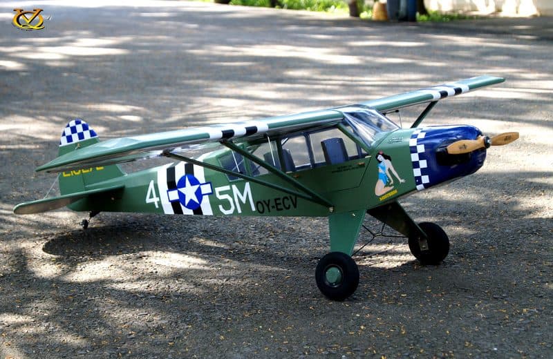 AVIÃO VQ L-4A GRASSHOPPER 63.7" .46 EP-GP VQA086