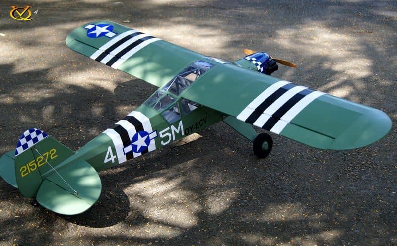 AVIÃO VQ L-4A GRASSHOPPER 63.7" .46 EP-GP VQA086