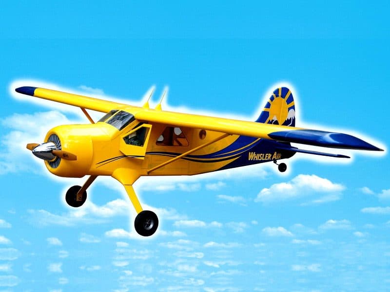 AVIÃO VQ DHC-2 BEAVER 63.7" .46 EP/GP WHISTLER AIR VQA088