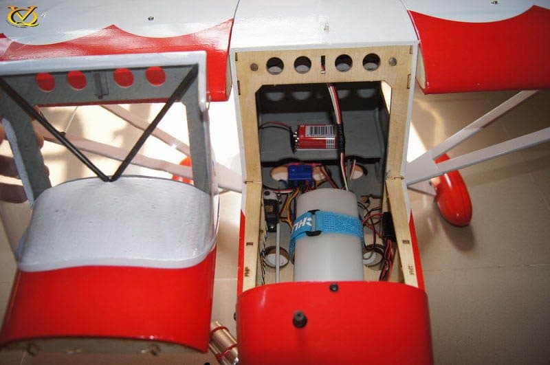 AVIÃO VQ PIPER PA-22 TRI-PACER 63" .46 EP-GP VQA089