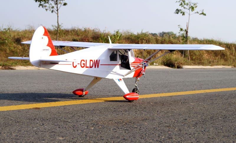 AVIÃO VQ PIPER PA-22 TRI-PACER 63" .46 EP-GP VQA089