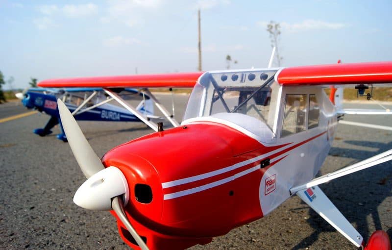 AVIÃO VQ PIPER PA-22 TRI-PACER 63" .46 EP-GP VQA089