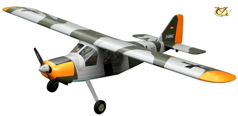 AVIÃO VQ DORNIER DO-27 63" .46 EP/GP ARMY VQA091