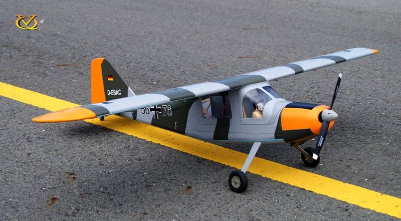 AVIÃO VQ DORNIER DO-27 63" .46 EP/GP ARMY VQA091