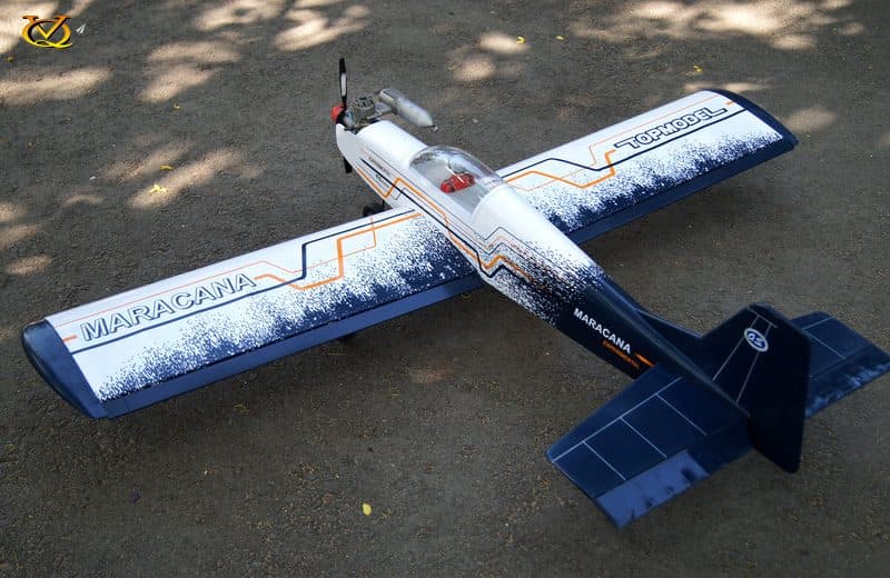 AVIÃO VQ MARACANÃ 60.24" .46 EP/GP SPORT Blanco/Azul VQA093