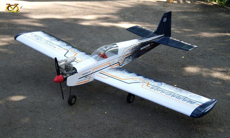 AVIÃO VQ MARACANÃ 60.24" .46 EP/GP SPORT Blanco/Azul VQA093
